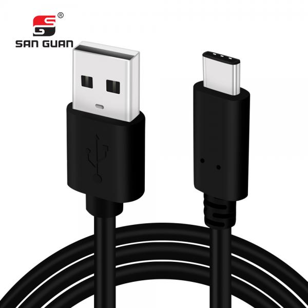 Picture of USB2.0 Type-C cable PVC(black)